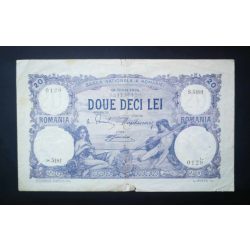 Romania 20 Lei 1924 F-