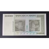 Zimbabwe 10 billió Dollars 2008 UNC