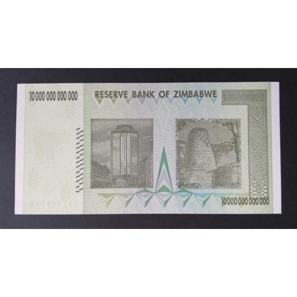 Zimbabwe 10 billió Dollars 2008 UNC