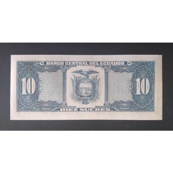 Ecuador 10 Sucres 1986 UNC 