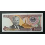 Laosz 5000 Kip 2020 UNC