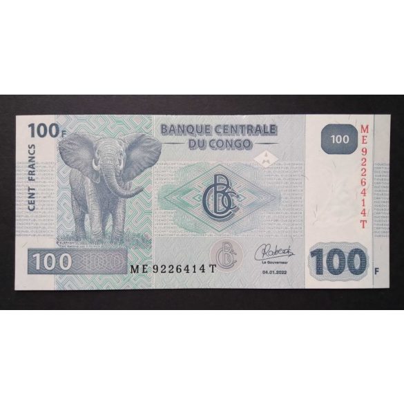 Congo 100 Francs 2022 Unc