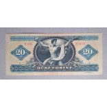 Hungary 20 Forints 1962 VF