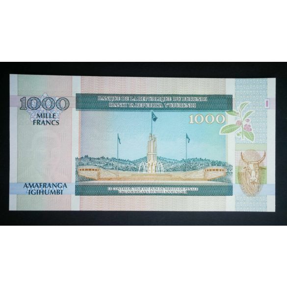 Burundi 1000 Francs 2009 UNC 