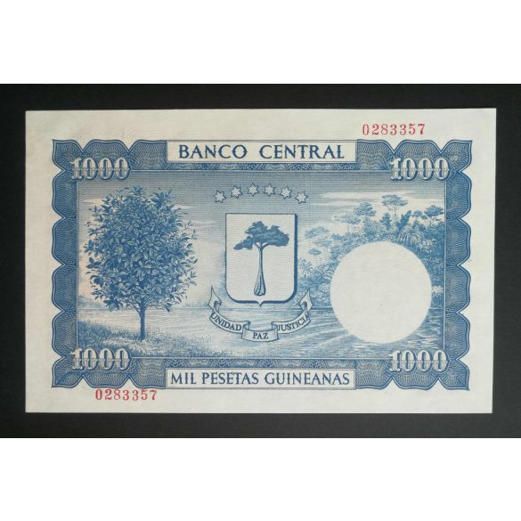 Egyenlítői Guinea 1000 Pesetas Guineanas 1969 UNC-