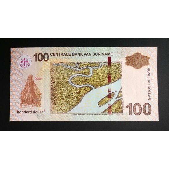 Suriname 100 Dollár 2020 Unc