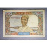 Madagaszkár 50 Francs 1961 F
