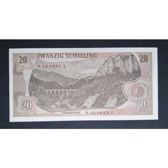 Ausztria 20 Schilling 1967 UNC