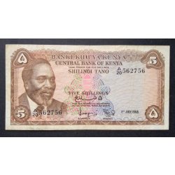 Kenya 5 Shillings 1968 F