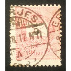   Hungary 1898 Letter, black cipher 5 kr. perf. 12: 11 3/4 EP(E)RJES used