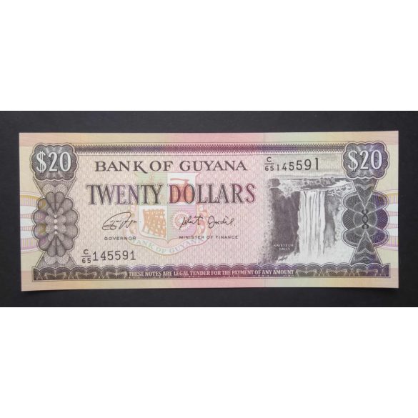 Guyana 20 Dollars 2018 UNC