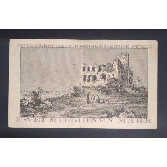 Germany Speyer 2 Million Mark 1923 F