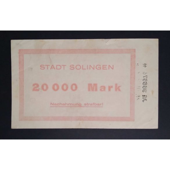 Germany 20000 Mark Solingen 1923 VF-