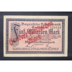 Germany München 100 Billion/5 Billion Mark 1923 VF