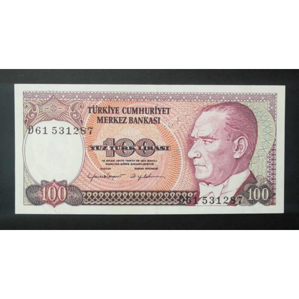 Törökország 100 Lira 1984-89 Unc