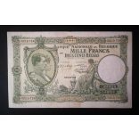 Belgium 1000 Francs/200 Belgas 1941 VF