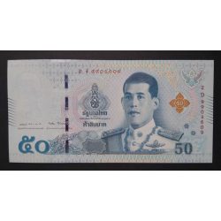 Thaiföld 50 Baht 2018 UNC