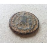 I. Theodosius 383-388 AE2 Follis 6,63 g