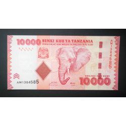 Tanzania 10000 Shilling 2010 UNC