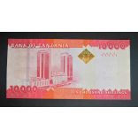 Tanzania 10000 Shilling 2010 UNC