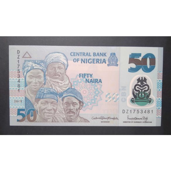 Nigéria 50 Naira 2019 UNC