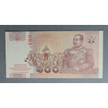 Thailand 100 Baht 2005 UNC