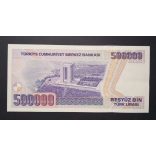 Turkey 500000 Lira 1994 Unc