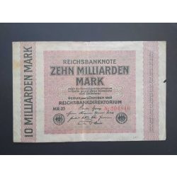 Germany 10 billion Mark 1923 F