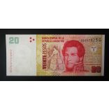 Argentína 20 Pesos 2018 Unc