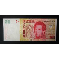 Argentína 20 Pesos 2018 Unc