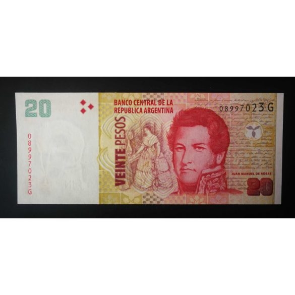 Argentína 20 Pesos 2018 Unc