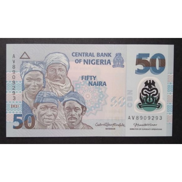 Nigeria 50 Naira 2021 Unc