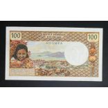 New Caledonia 100 Francs 1969 P-59 VF+