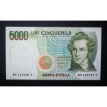 Italy 5000 Lire 1985 UNC