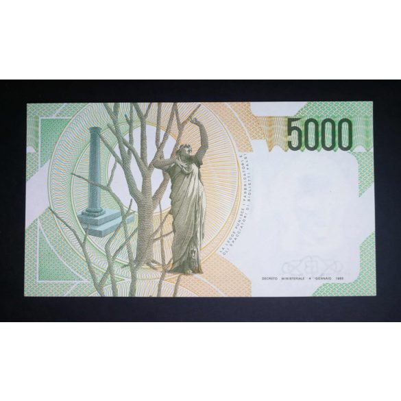 Italy 5000 Lire 1985 UNC