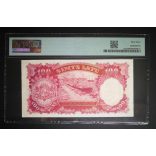 Latvia 100 Latu 1939 AUNC - PMG 53 graded banknote