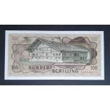 Ausztria 100 Schilling 1969 UNC