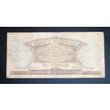 Kongó 100 Francs 1962 F