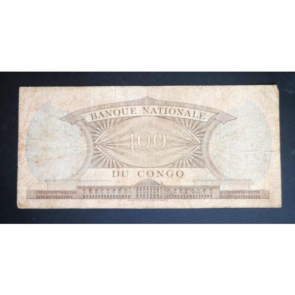 Kongó 100 Francs 1962 F