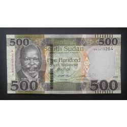 South Sudan 500 Pounds 2020 UNC