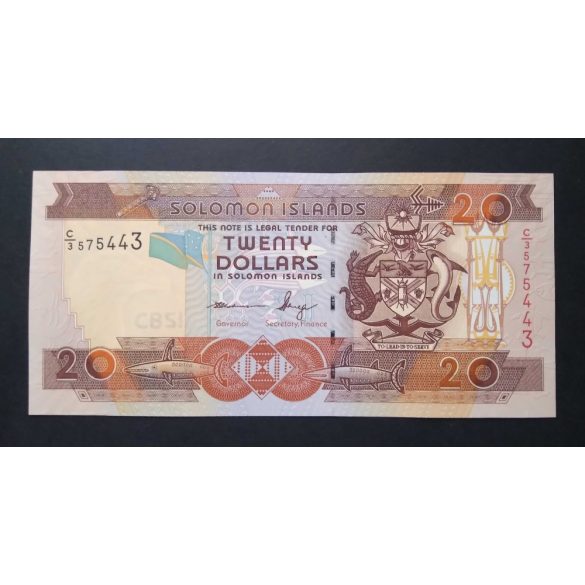 Solomon Islands 20 Dollars 2011 UNC