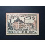 Austria 10 Heller 1920 Unc Buchkirchen