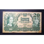 Ausztria 20 Schilling 1928 F