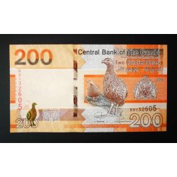 Gambia 200 Dalasis 2019 UNC