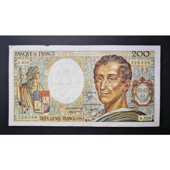 France 200 Francs 1985 F