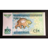 Uzbekistan 200 Cym 1997 UNC