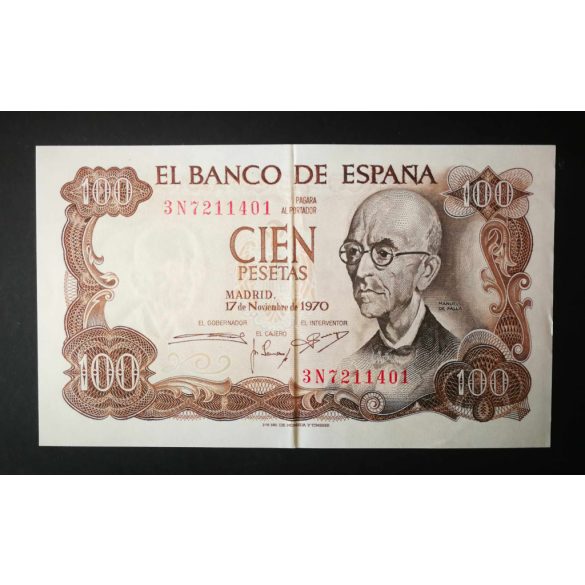 Spain 100 Pesetas 1970 XF