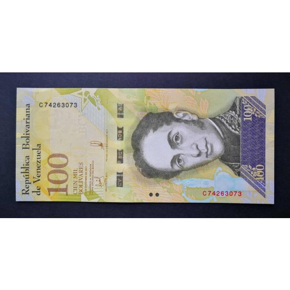 Venezuela 100000 Bolivares 2017 UNC