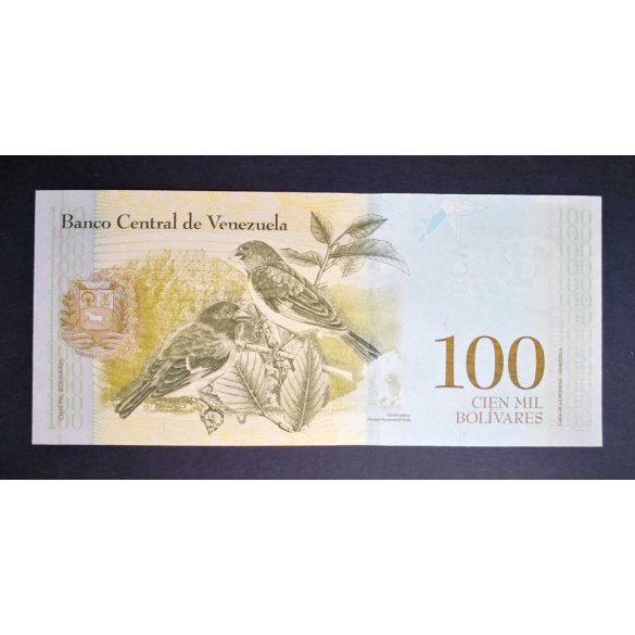 Venezuela 100000 Bolivares 2017 UNC