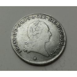   Ausztria Osztrák Németalföld I. Ferenc 1/4 Korona Tallér B 1797, ezüst